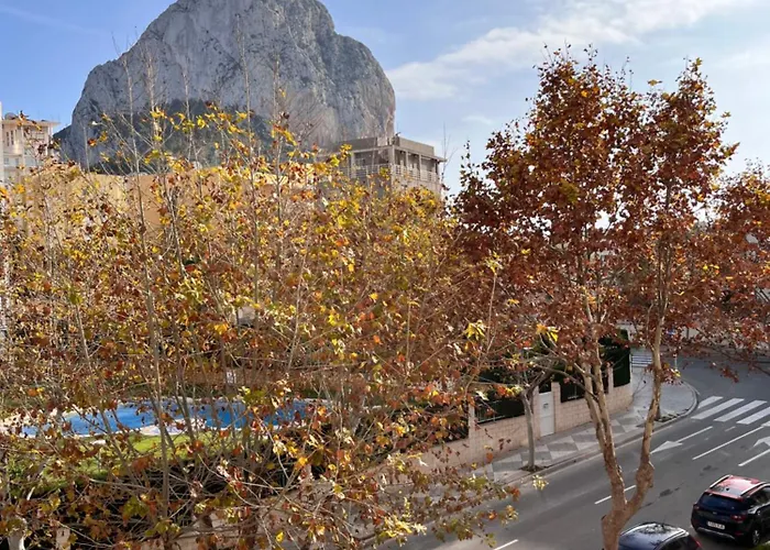 公寓 Cerca Del Mar Y Del Penon De Ifach 卡尔佩